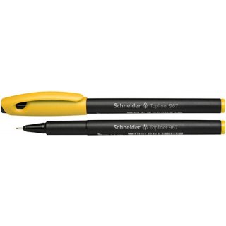 Cienkopis Schneider Topliner 967 0.4mm żółty Schneider