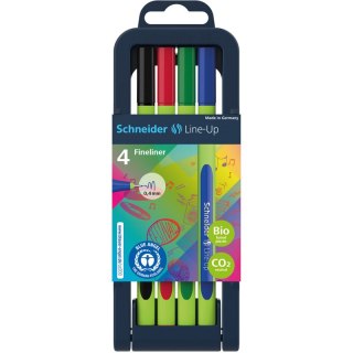 Cienkopisy Schneider Line-Up Touch 0.4mm 4 kolory Schneider