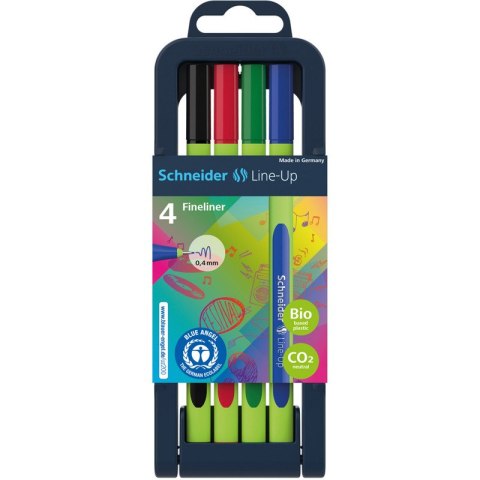 Cienkopisy Schneider Line-Up Touch 0.4mm 4 kolory Schneider Cienkopisy Schneider Line-Up Touch 0.4mm 4 kolory Schneider