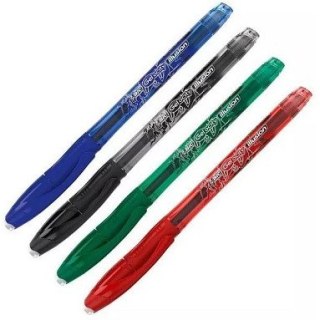 Długopis wymazywalny BiC Gelocity Illusion czarny Bic