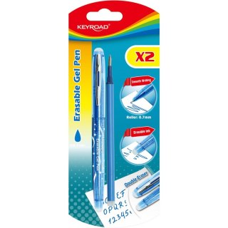 Długopis wymazywalny Keyroad 0.7mm niebieski KEYROAD