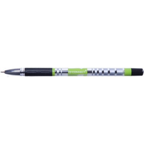 Długopis żelowo-fluidowy Q-Connect 0.5mm czarny Q-CONNECT Długopis żelowo-fluidowy Q-Connect 0.5mm czarny Q-CONNECT
