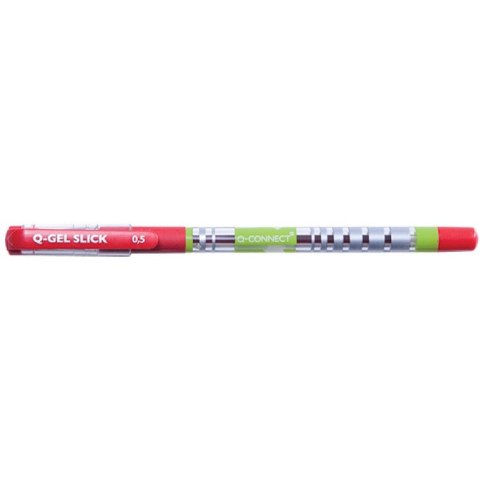 Długopis żelowo-fluidowy Q-Connect 0.5mm czerwony Q-CONNECT Długopis żelowo-fluidowy Q-Connect 0.5mm czerwony Q-CONNECT