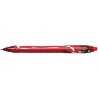 Długopis żelowy BiC Gelocity Quick Dry czerwony Bic
