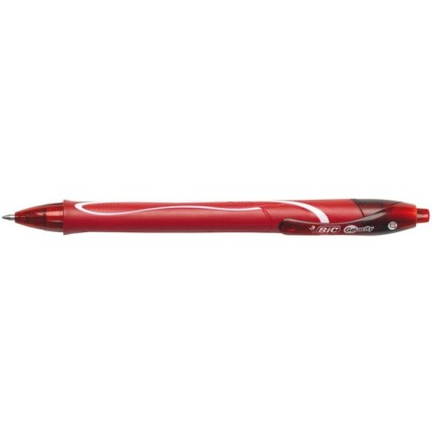 Długopis żelowy BiC Gelocity Quick Dry czerwony Bic Długopis żelowy BiC Gelocity Quick Dry czerwony Bic