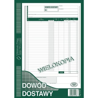 Dowód dostawy A4 Inny