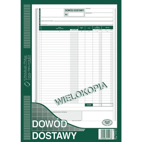 Dowód dostawy A4 Inny Dowód dostawy A4 Inny
