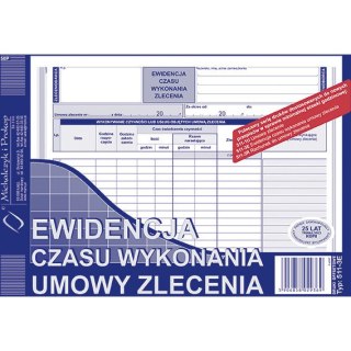 EWIDENCJA CZASU WYKONANIA UMOWY ZLECENIA Michalczyk i Prokop