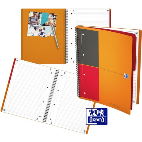 KOŁONOTATNIK OXFORD ACTIVEBOOK A4+/80K LINIA Oxford KOŁONOTATNIK OXFORD ACTIVEBOOK A4+/80K LINIA Oxford