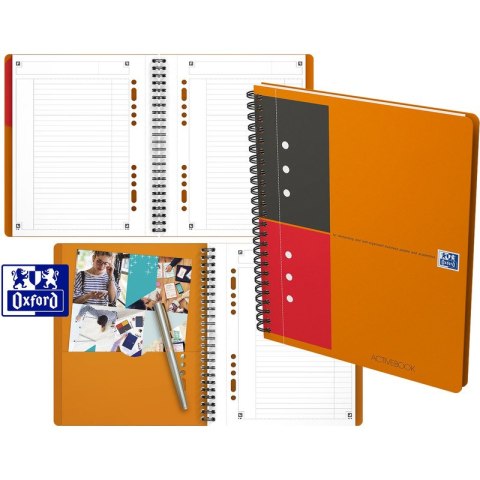 KOŁONOTATNIK OXFORD ACTIVEBOOK A5+/80K LINIA Oxford KOŁONOTATNIK OXFORD ACTIVEBOOK A5+/80K LINIA Oxford