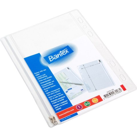 KOSZULKI Z SUWAKIEM BANTEX A5/140µm GROSZKOWE (10) Bantex KOSZULKI Z SUWAKIEM BANTEX A5/140µm GROSZKOWE (10) Bantex