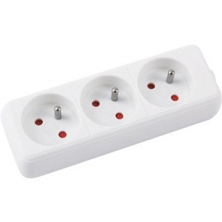 Listwa zasilająca Office Products 3m/3g biała Office Products