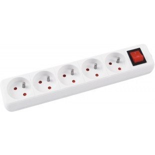 Listwa zasilająca Office Products 3m/5g biała Office Products Listwa zasilająca Office Products 3m/5g biała Office Products