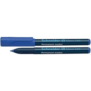 Marker permanentny Schneider Maxx 240 niebieski Schneider