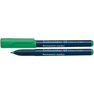 Marker permanentny Schneider Maxx 240 zielony Schneider