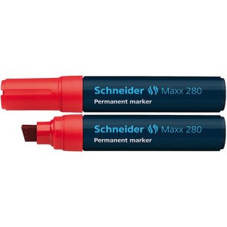 Marker permanentny Schneider Maxx 280 czerwony Schneider