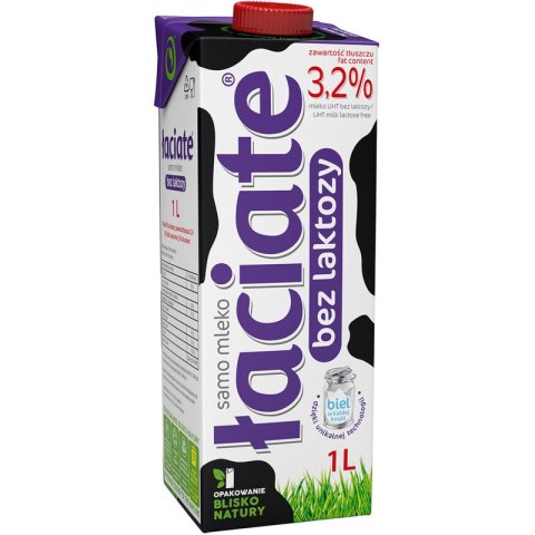 Mleko UHT Łaciate 1L 3.2% bez laktozy Łaciate Mleko UHT Łaciate 1L 3.2% bez laktozy Łaciate