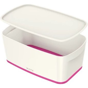 POJEMNIK LEITZ MyBOX 318x128x191mm BIAŁO-RÓŻOWY Leitz POJEMNIK LEITZ MyBOX 318x128x191mm BIAŁO-RÓŻOWY Leitz