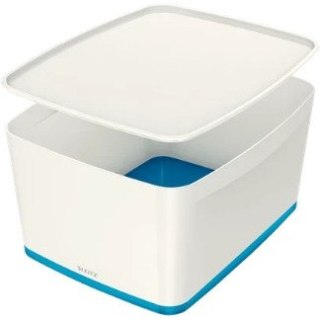POJEMNIK LEITZ MyBOX 318x198x385mm BIAŁO-NIEBIESKI Leitz