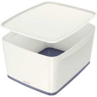 POJEMNIK LEITZ MyBOX 318x198x385mm BIAŁO-SZARY Leitz