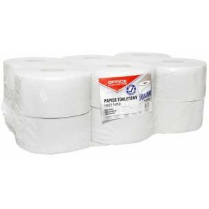 Papier toaletowy Office Products Jumbo 120m 1w makulatura biały (12) Office Products