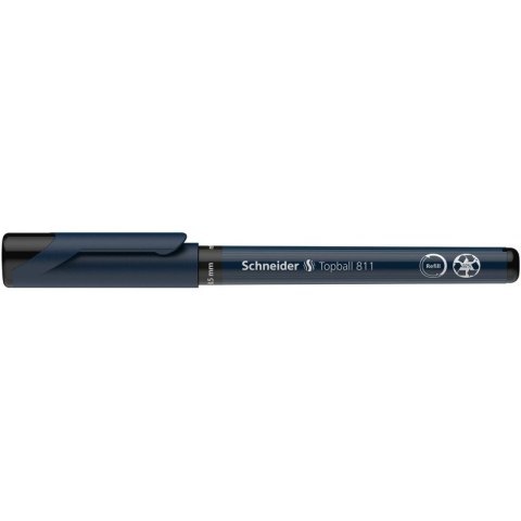 Pióro kulkowe Schneider Topball 811 czarne Schneider Pióro kulkowe Schneider Topball 811 czarne Schneider
