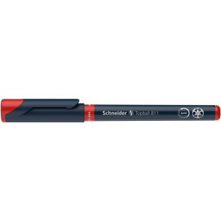 Pióro kulkowe Schneider Topball 811 czerwone Schneider