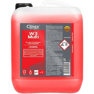 Płyn Clinex W3 Multi 5L (do mycia łazienek) Clinex