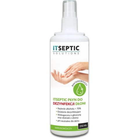 Płyn do dezynfekcji rąk Itseptic 250ml ITSEPTIC Płyn do dezynfekcji rąk Itseptic 250ml ITSEPTIC