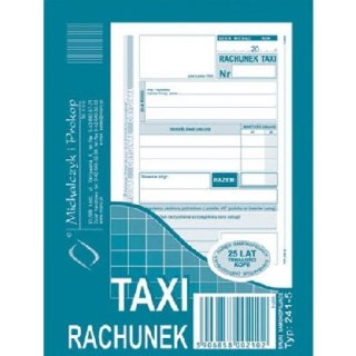 TAXI rachunek A6 Michalczyk i Prokop