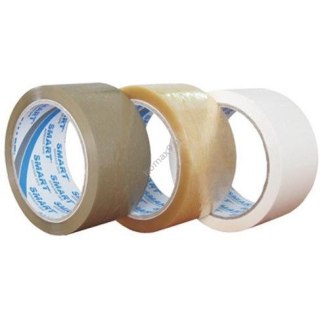 TAŚMA PAKOWA SMART 48mm/46m KAUCZUK BIAŁA Smart