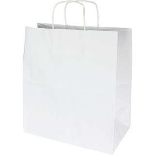 TORBA PAPIEROWA 50x18x39cm BIAŁA NC Koperty