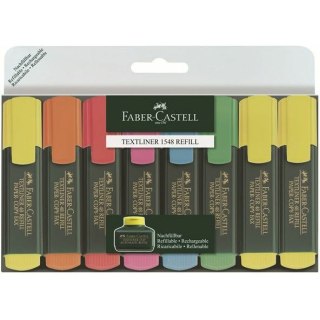 ZAKREŚLACZE FABER-CASTELL 48 5 KOLORÓW+3 ŻÓŁTE Faber-Castell