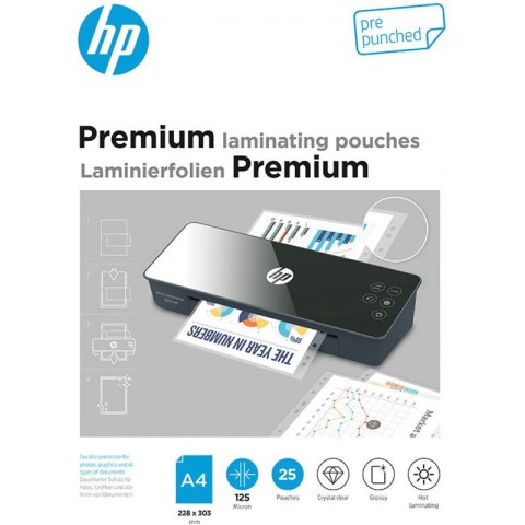FOLIA LAMINACYJNA HP PREMIUM A4/125µM DZIURKOWANA (25) HP FOLIA LAMINACYJNA HP PREMIUM A4/125µM DZIURKOWANA (25) HP