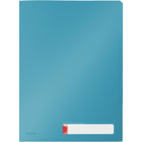 Folder PP Leitz Cosy A4/200µm 3 przegródki niebieski Leitz Folder PP Leitz Cosy A4/200µm 3 przegródki niebieski Leitz