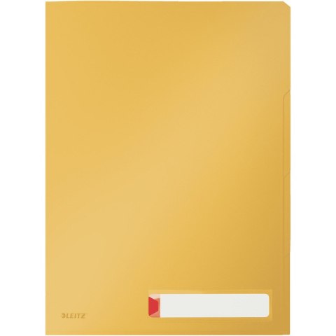 Folder PP Leitz Cosy A4/200µm 3 przegródki żółty Leitz Folder PP Leitz Cosy A4/200µm 3 przegródki żółty Leitz