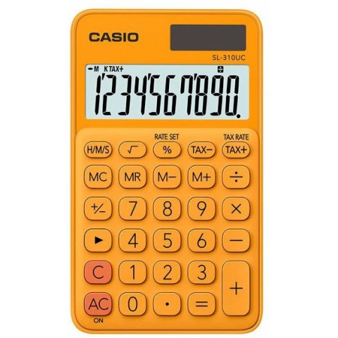 KALKULATOR CASIO SL-310UC POMARAŃCZOWY Casio KALKULATOR CASIO SL-310UC POMARAŃCZOWY Casio