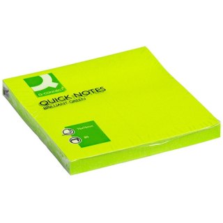 Karteczki Q-Connect 76x76mm zielone (75) Q-CONNECT