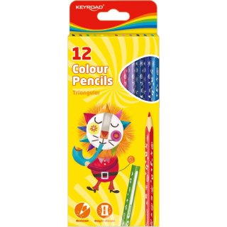 Kredki ołówkowe Keyroad Color Pencil 12 kolorów KEYROAD