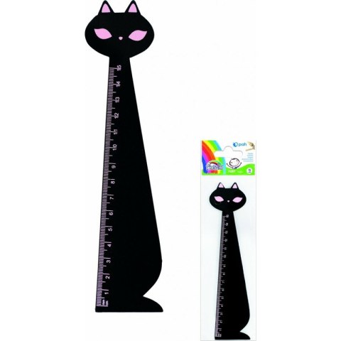 Linijka drewniana Fiorello 15cm kot czarny FIORELLO Linijka drewniana Fiorello 15cm kot czarny FIORELLO