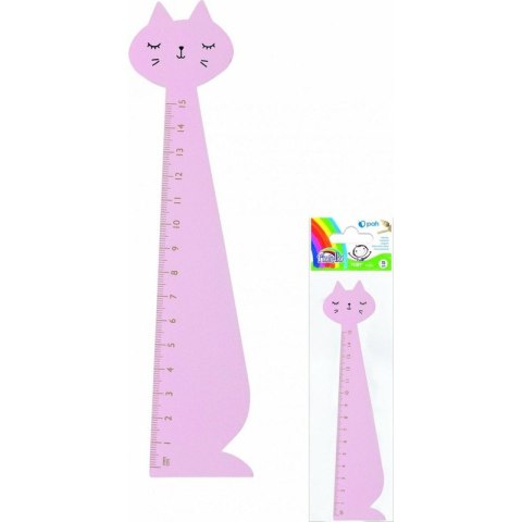 Linijka drewniana Fiorello 15cm kot rózowy FIORELLO Linijka drewniana Fiorello 15cm kot rózowy FIORELLO