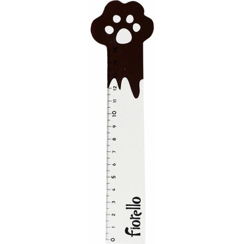 Linijka drewniana Fiorello 15cm łapa FIORELLO Linijka drewniana Fiorello 15cm łapa FIORELLO