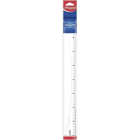 Linijka plastikowa Maped Classic 40cm Maped Linijka plastikowa Maped Classic 40cm Maped