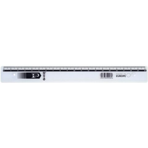 Linijka plastikowa MemoBe Pratel 20cm MemoBe Linijka plastikowa MemoBe Pratel 20cm MemoBe