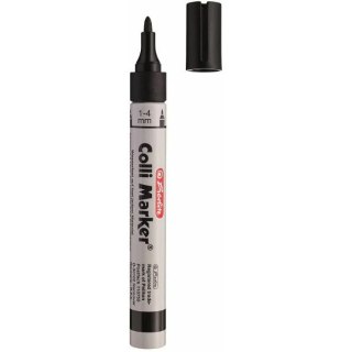 Marker permanentny Herlitz Colli-Marker czarny Herlitz