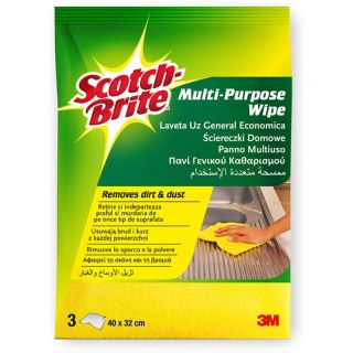 Ściereczki Scotch-Brite domowe żółte (3) Scotch-Brite