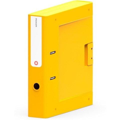 Segregator Moxom NewBinder A4/70mm żółty Moxom Segregator Moxom NewBinder A4/70mm żółty Moxom