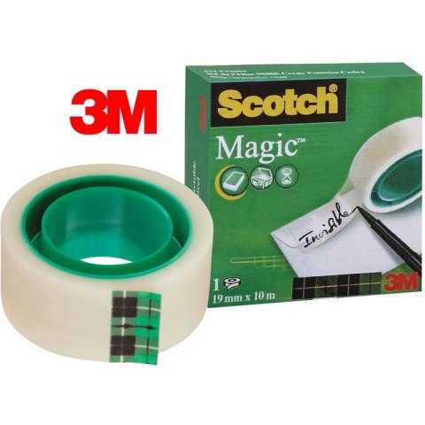 Taśma biurowa Scotch Magic 19mm/10m matowa Scotch Taśma biurowa Scotch Magic 19mm/10m matowa Scotch