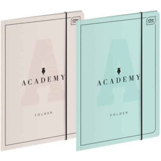 Teczka kartonowa z gumką Interdruk Academy Pastel A4+ Interdruk