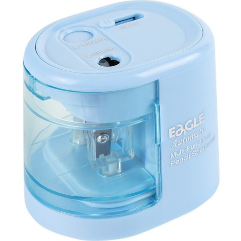 Temperówka na baterie Eagle EG-5161USB 2 otwory niebieska Eagle Temperówka na baterie Eagle EG-5161USB 2 otwory niebieska Eagle
